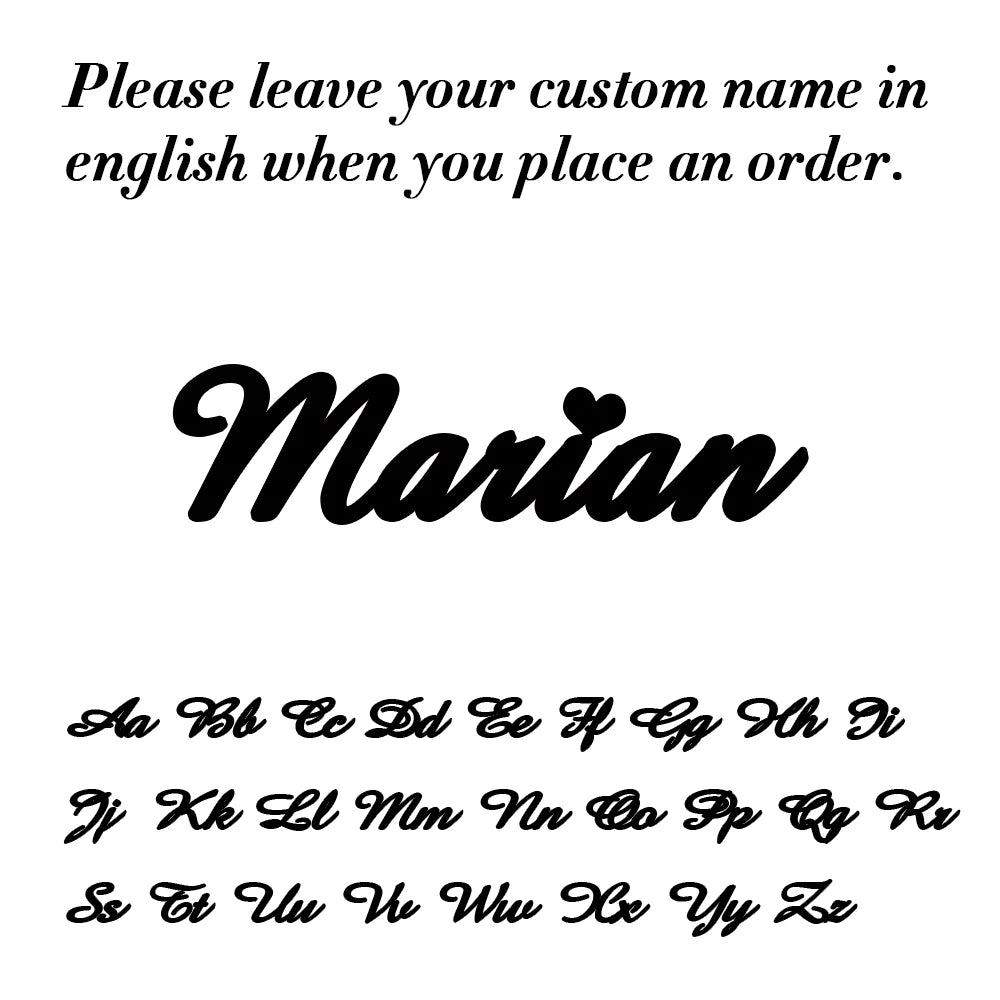 Custom Name And Personalized Necklace