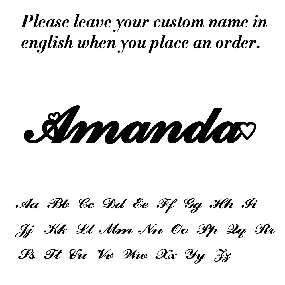 Custom Name And Personalized Necklace