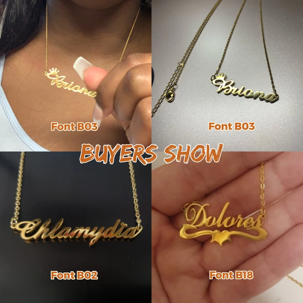 Custom Name And Personalized Necklace