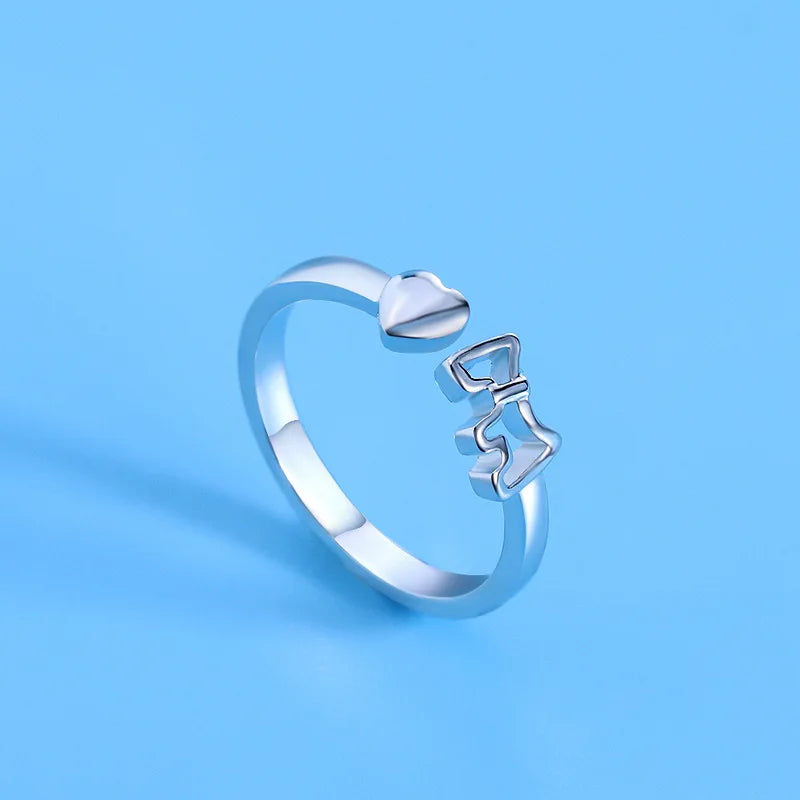 925 Sterling Silver Adjustable Ring