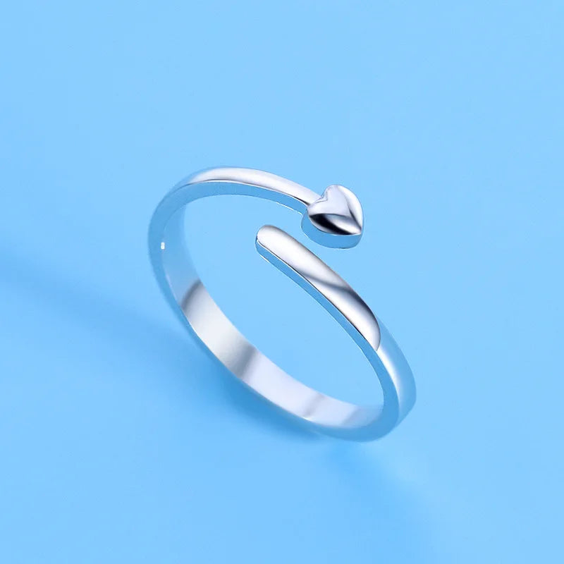 925 Sterling Silver Adjustable Ring