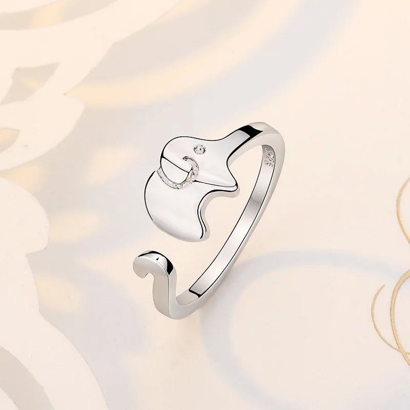 925 Sterling Silver Adjustable Ring