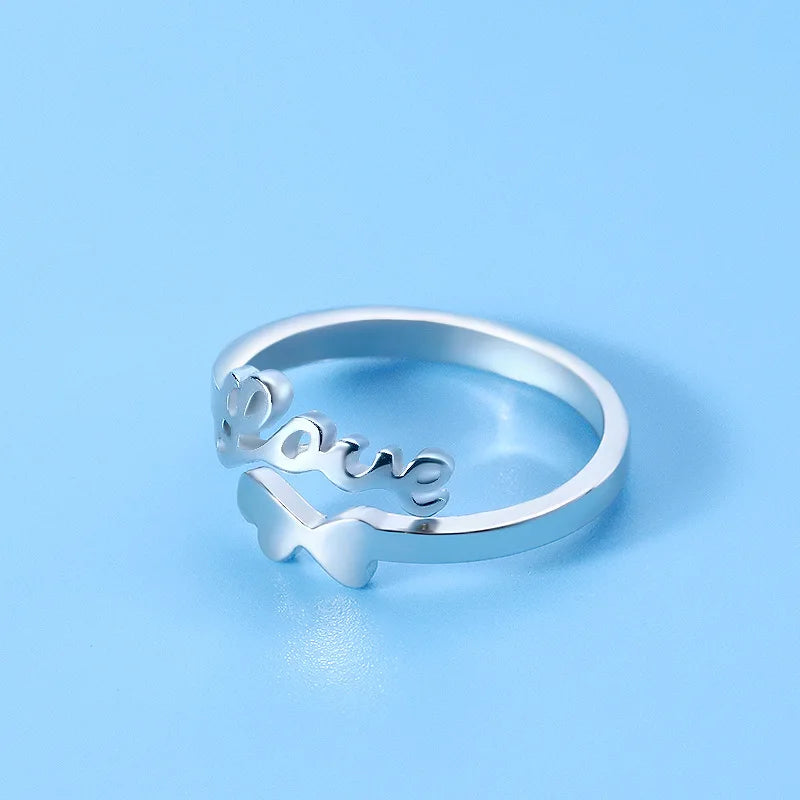 925 Sterling Silver Adjustable Ring