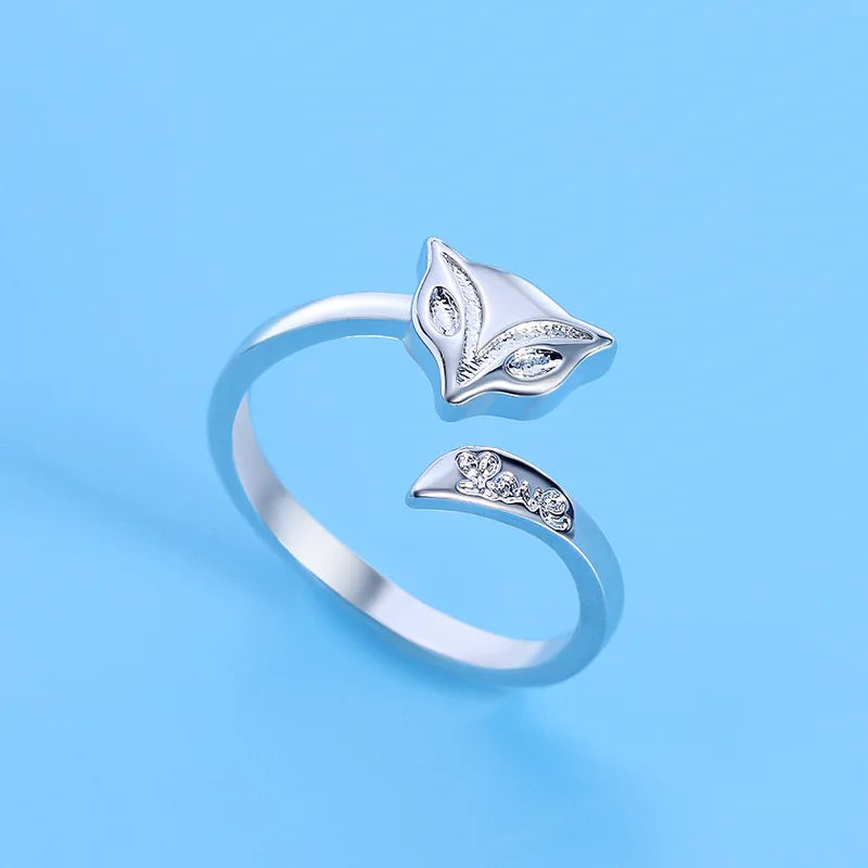 925 Sterling Silver Adjustable Ring