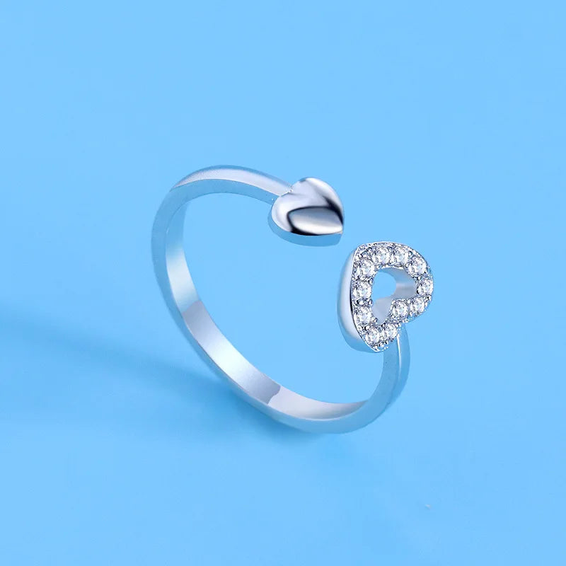 925 Sterling Silver Adjustable Ring