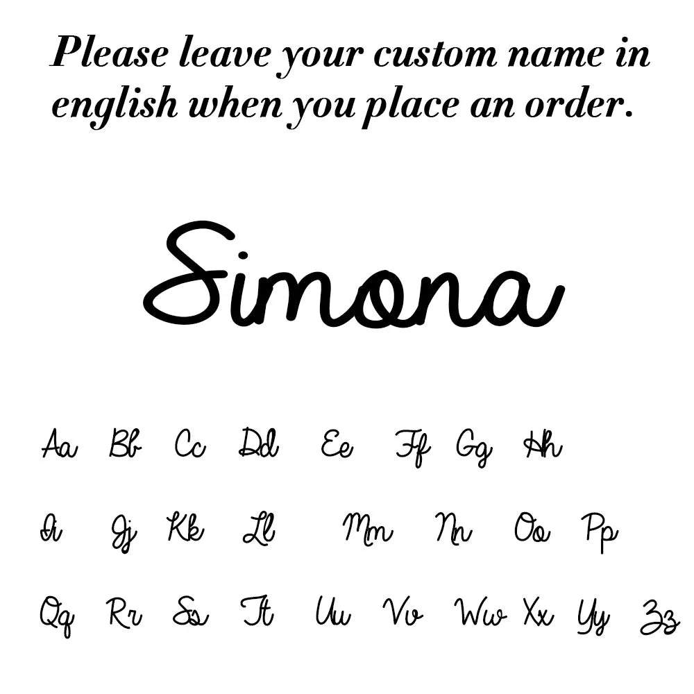 Custom Name And Personalized Necklace