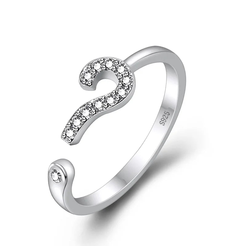 925 Sterling Silver Adjustable Ring