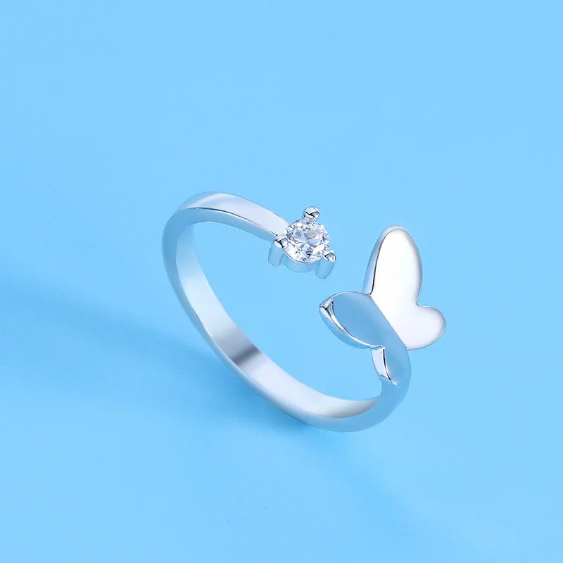 925 Sterling Silver Adjustable Ring