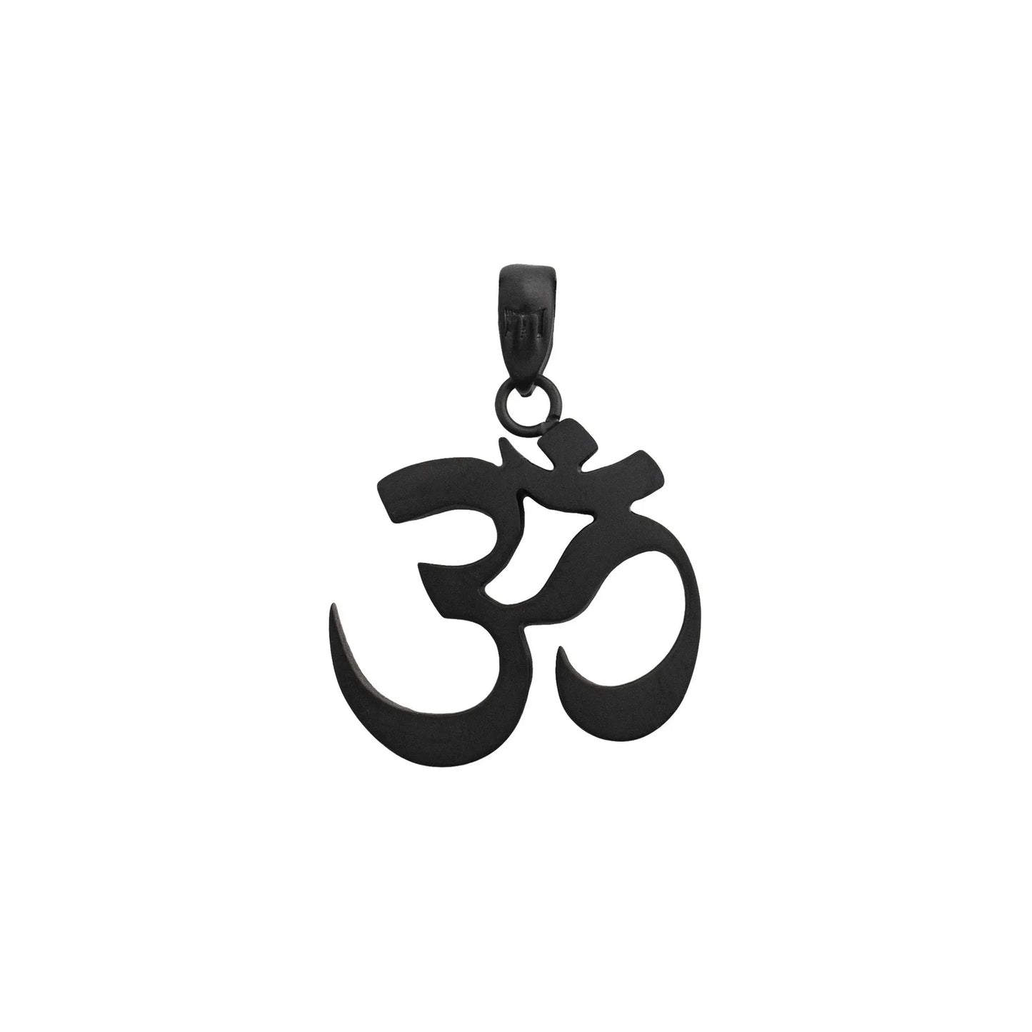 Stainless Steel Om Necklaces 50cm Chain