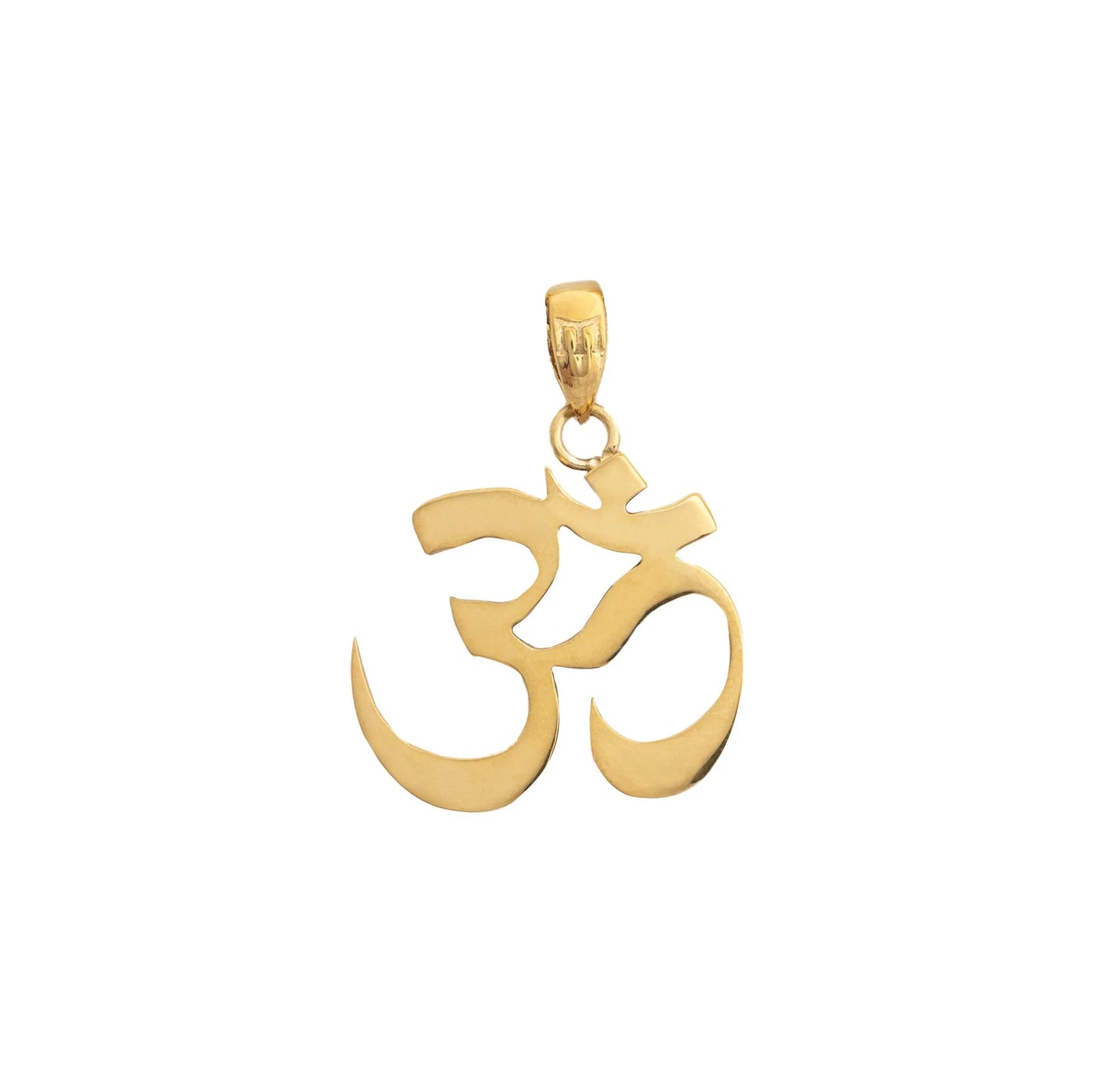 Stainless Steel Om Necklaces 50cm Chain
