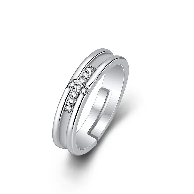 925 Sterling Silver Adjustable Ring