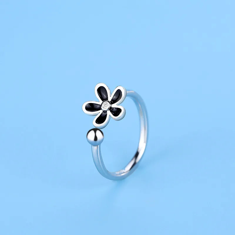 925 Sterling Silver Adjustable Ring