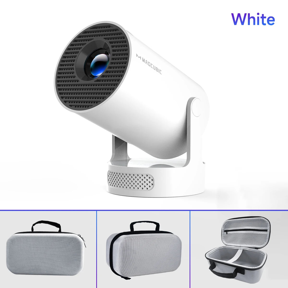 Magcubic HY300 Pro Projector HD. With 5W Speaker, Android 11, 8000 Lumens, WiFi 6 and BT5.4.