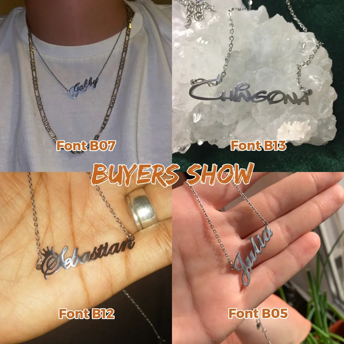 Custom Name And Personalized Necklace