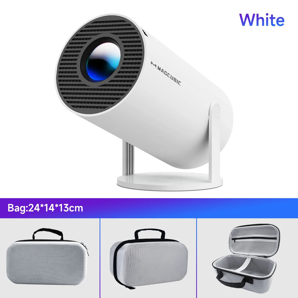 HY300 Pro Magcubic Projector Android 11 HD With Dual WiFi 290ANSI BT5.0