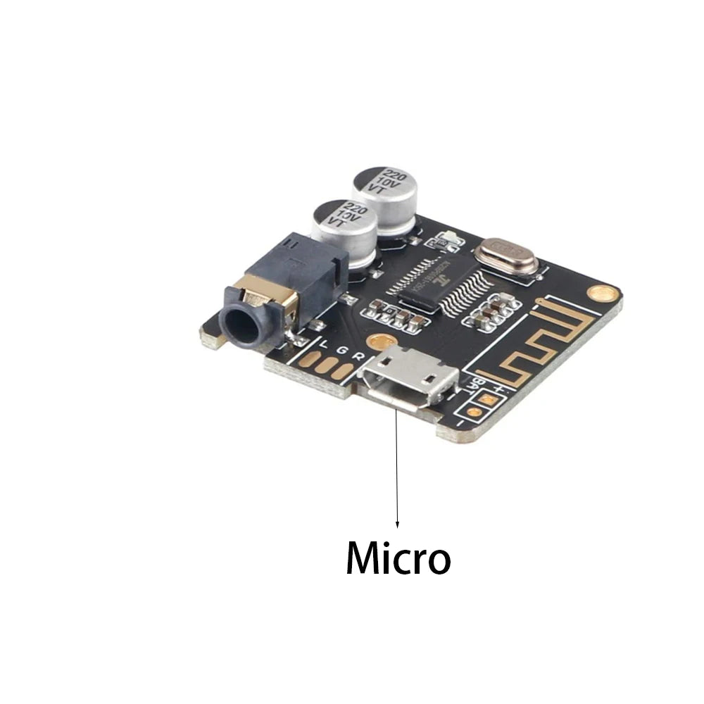 5.0 Bluetooth Audio MP3 Receiver Board Stereo Support